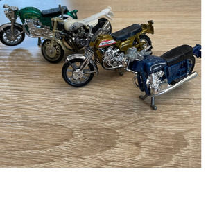Vintage Die Cast Motorcycles